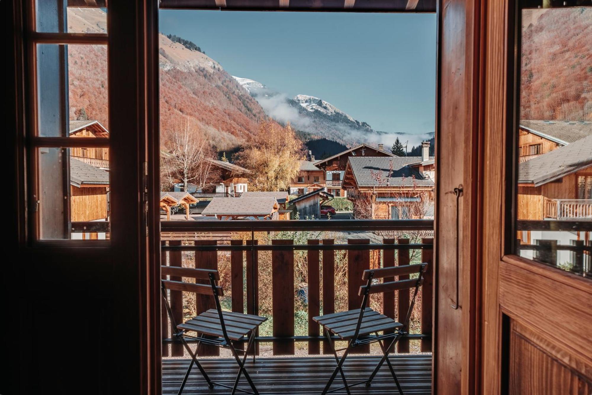 The Fat Fox Lodge, Morzine Montriond Exteriör bild